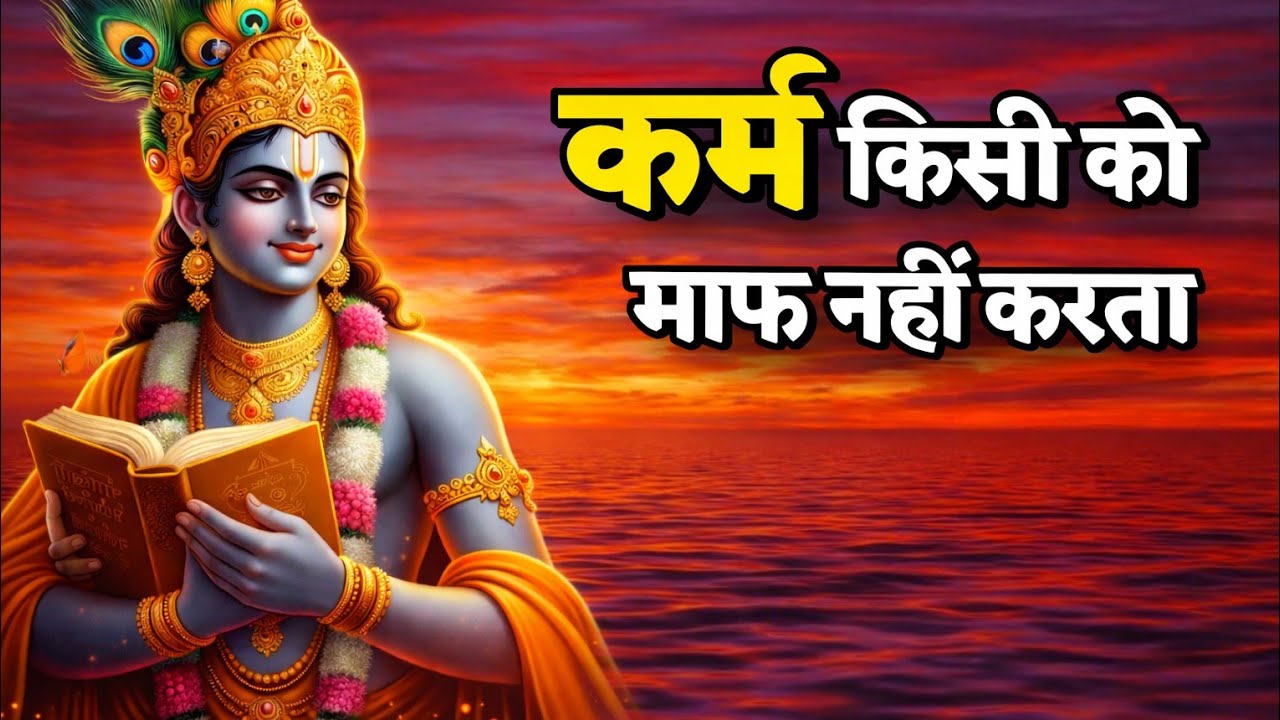 कर्म किसी को माफ नही करता | Krishna motivational speech |
