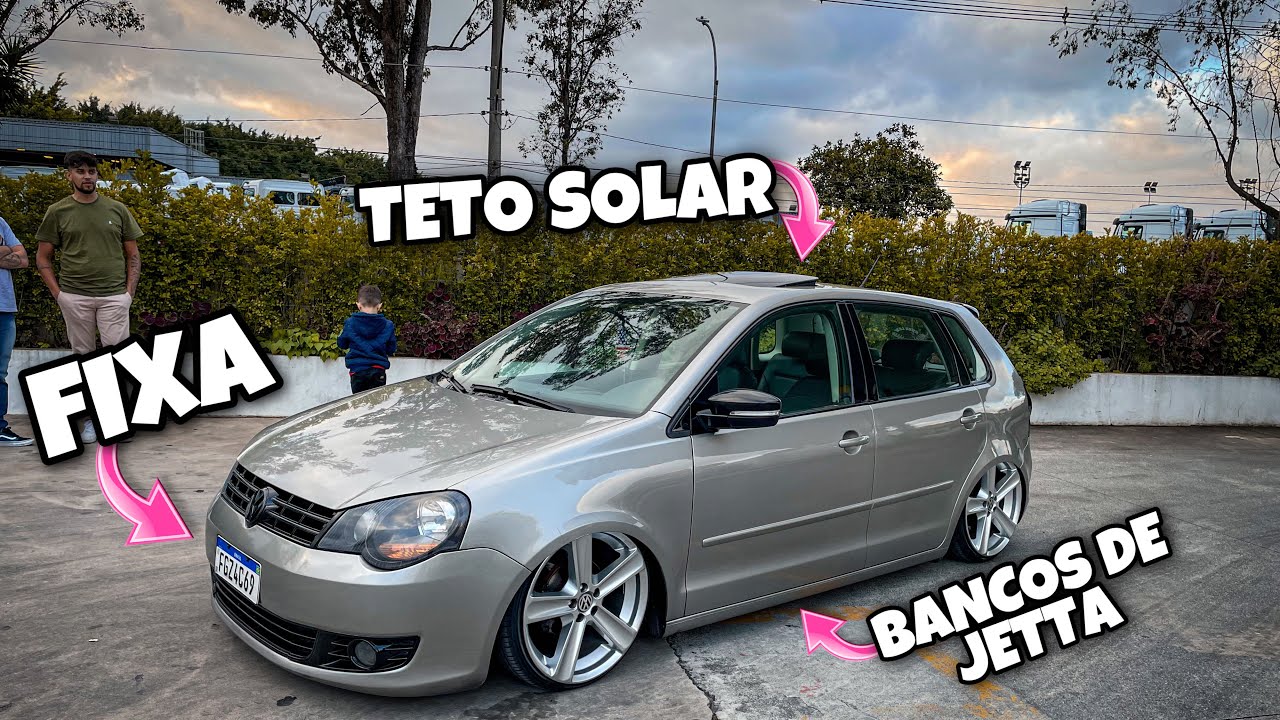 COLOCOU TETO SOLAR NO POLO E ANDA NA FIXA NO DIA DIA