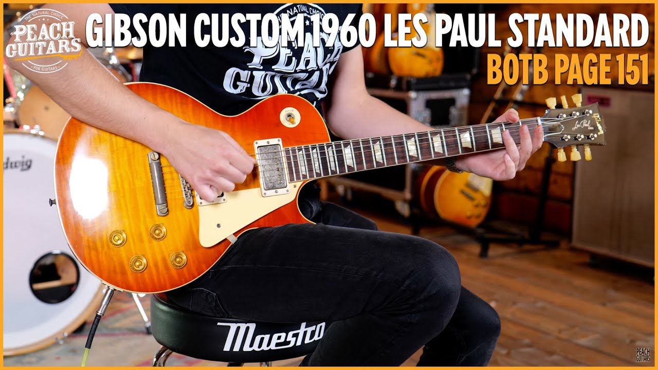 Gibson Custom Murphy Lab 1960 Les Paul Standard V2 Neck | BOTB Page 151 - Light Aged