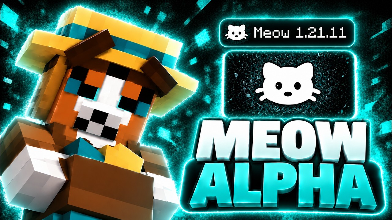 CRYSTAL AURA | УБИЛ ВЕСЬ REALLYWORLD С ЛУЧШИМ ЧИТОМ MEOW ALPHA 1.21.11