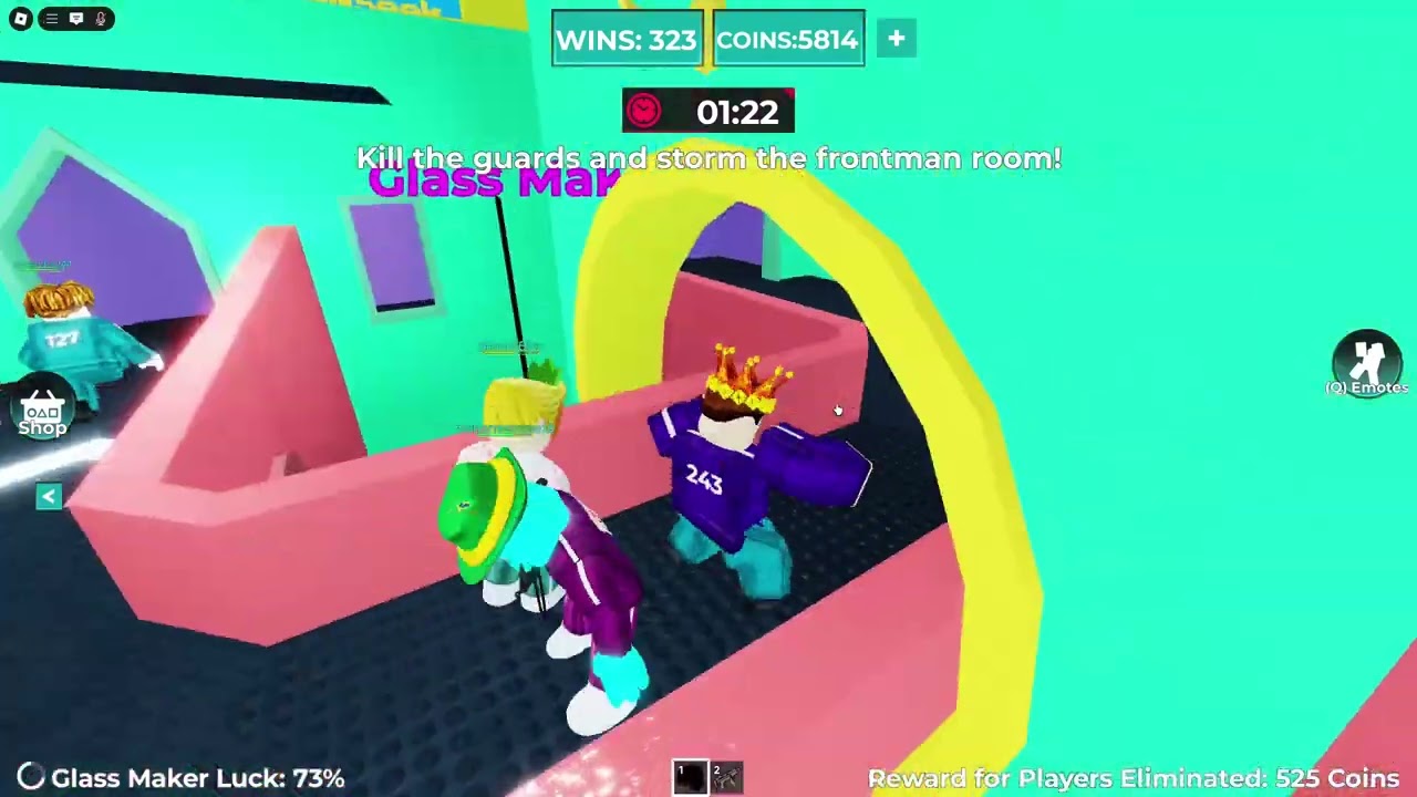 Squid Game X, but I AM THE FRONTMAN