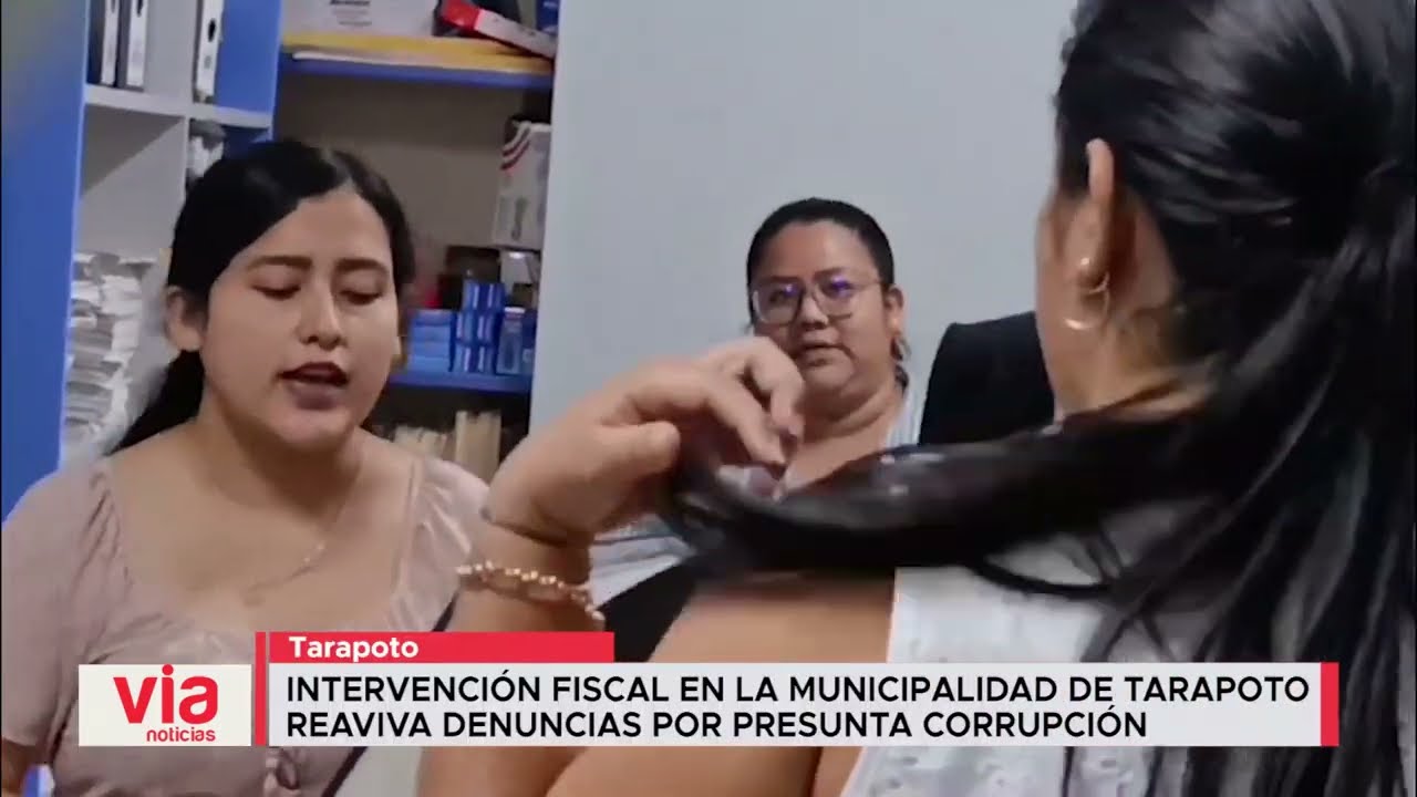 Intervención fiscal en la Municipalidad de Tarapoto reaviva denuncias por presunta corrupción.