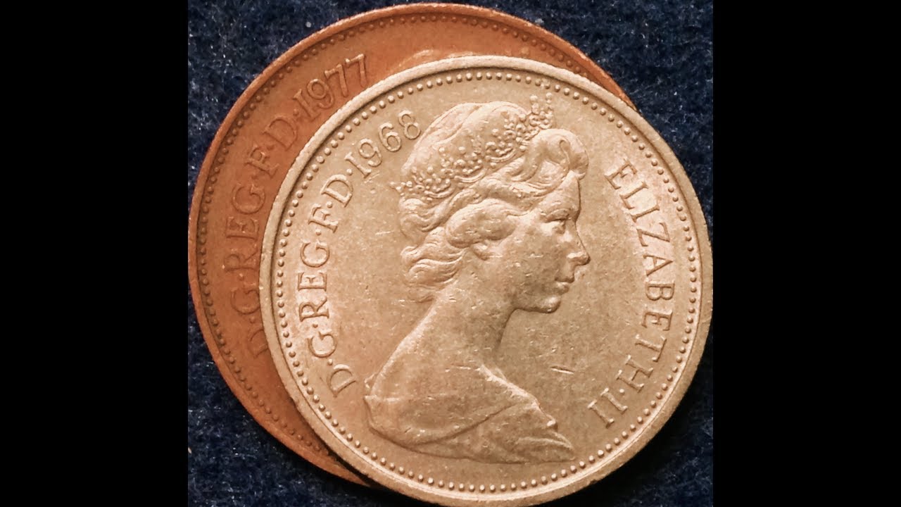 1968 5 New Pence Coin  United Kingdom