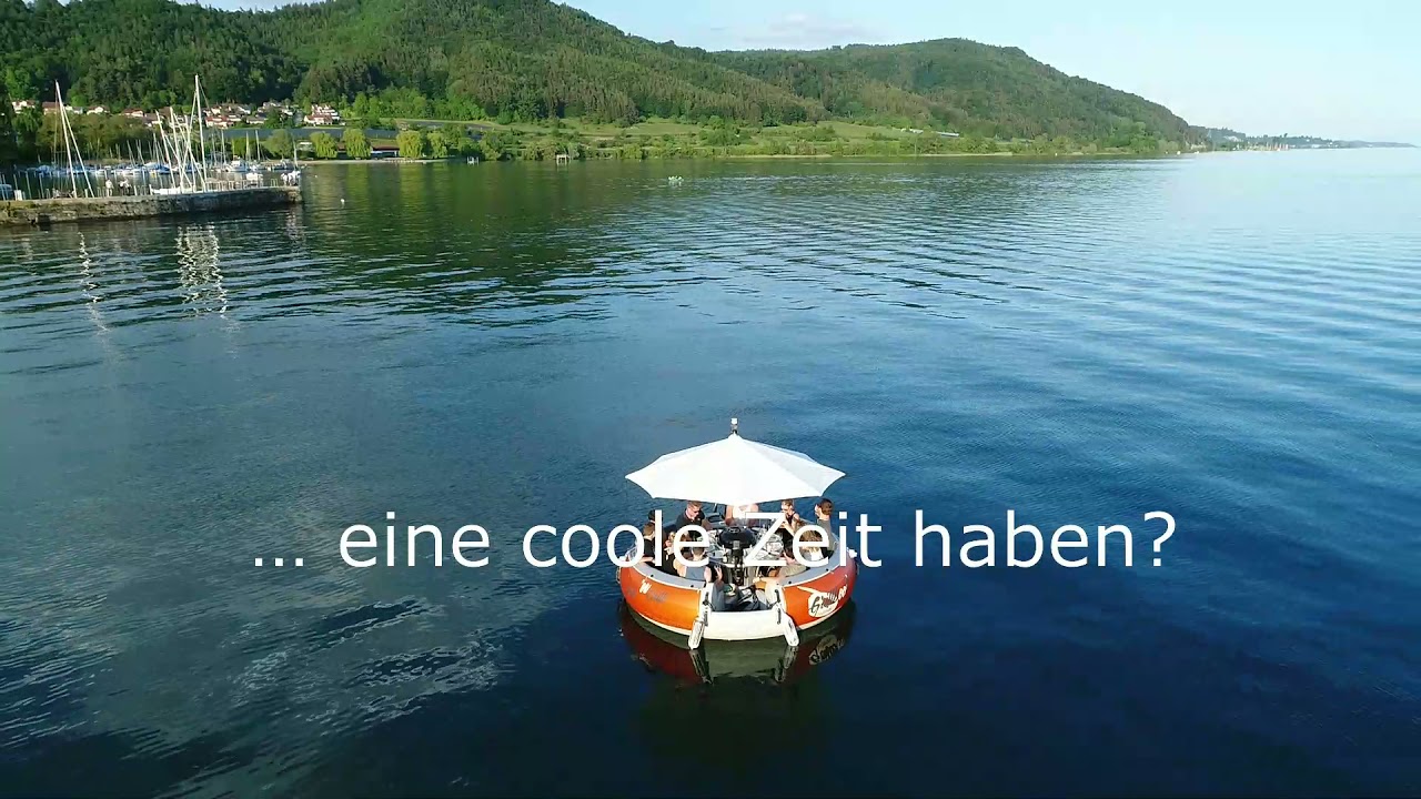 Grillboot Bodensee - den See genie&szlig;en