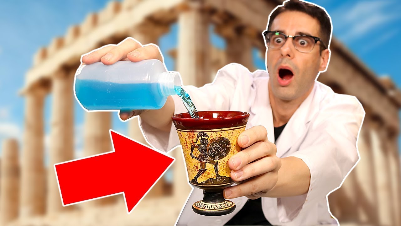 Cómo hacer LA COPA MÁGICA DE PITÁGORAS O ARQUÍMEDES | Experimentos con Mike