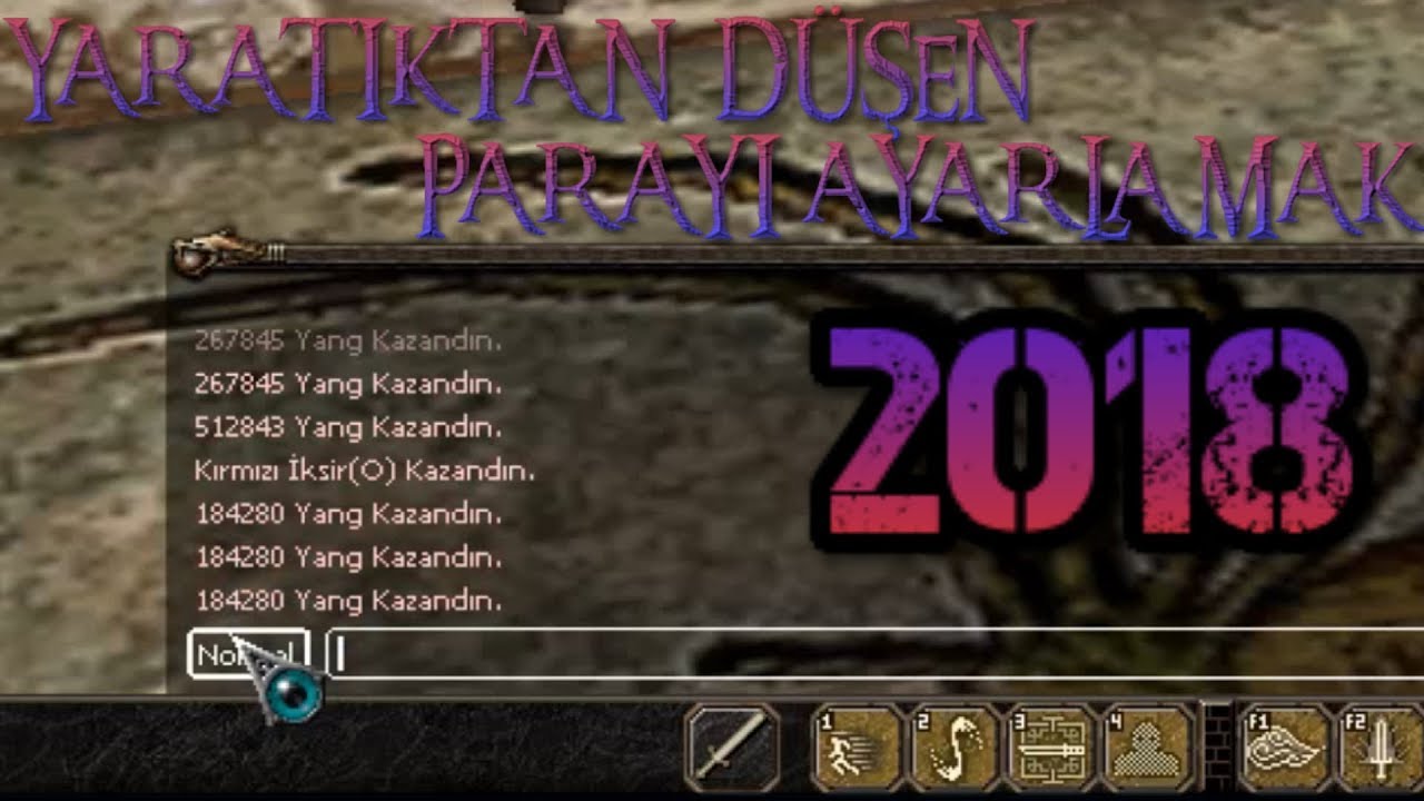 Metin2 YARATIKDAN DÜŞEN PARAYI AYARLAMA 2018!!
