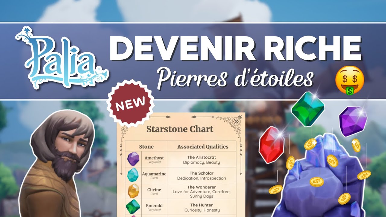 Nouvelle Astuce pour devenir RICHE ! 😍 Pierre d’Étoiles, Customisations 🪶 Palia