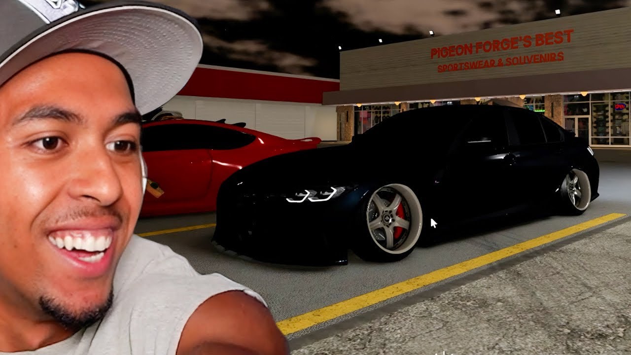 Outside In Roblox With My 1 of 1 Stanced G80!
