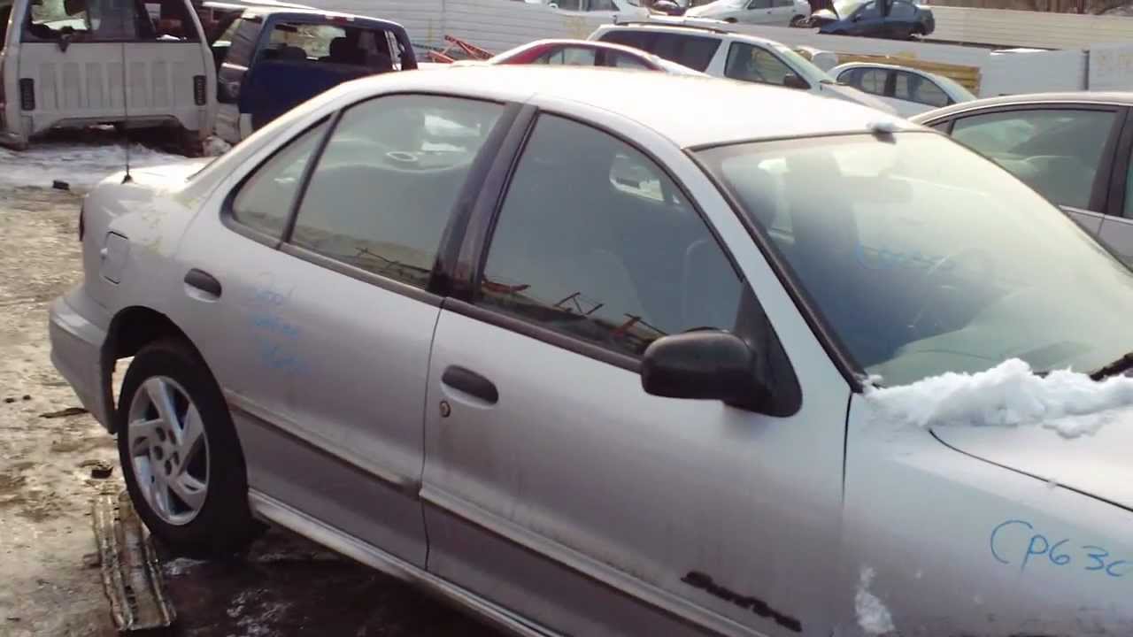 2001 Pontiac Sunfire Auto Parts Inventory Standard Auto Wreckers CP630