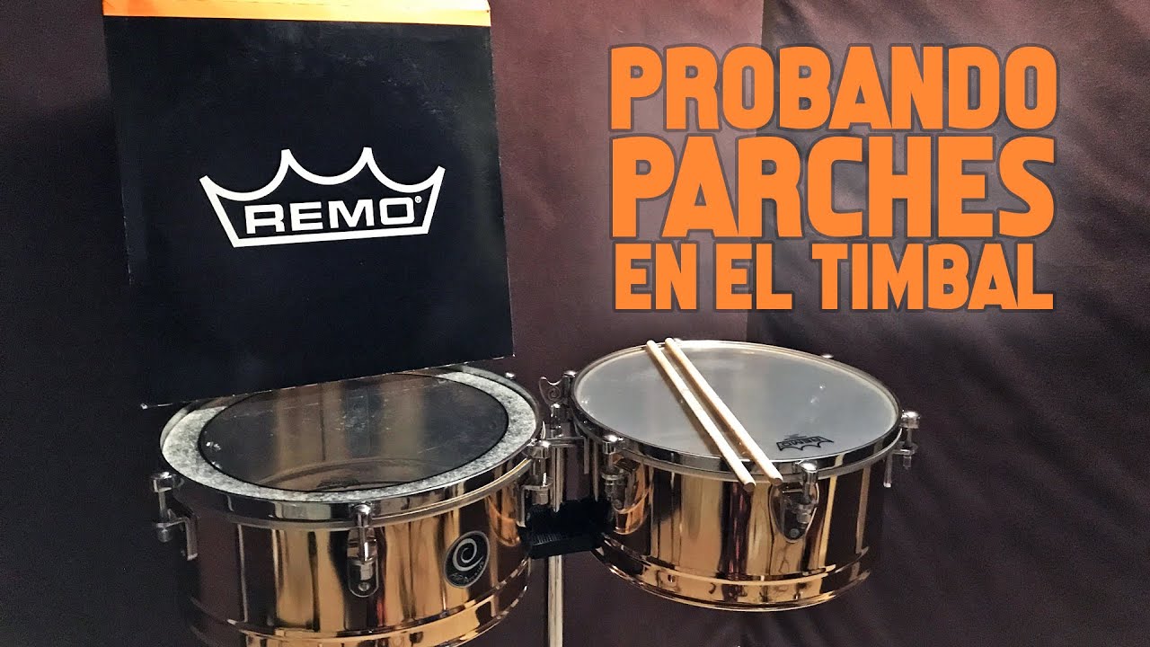 Probando PARCHES en el TIMBAL @lauchalarsen