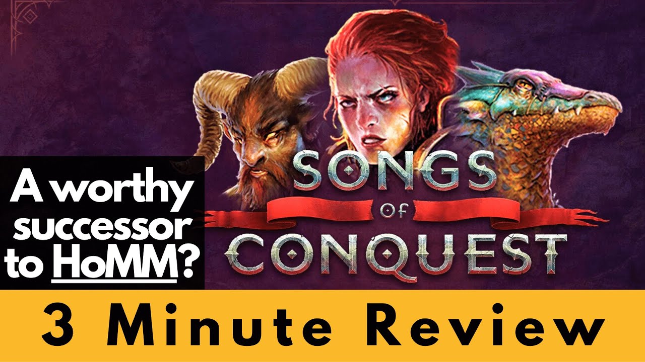 Songs Of Conquest 3 Min Review - The next Heroes Of Might & Magic?