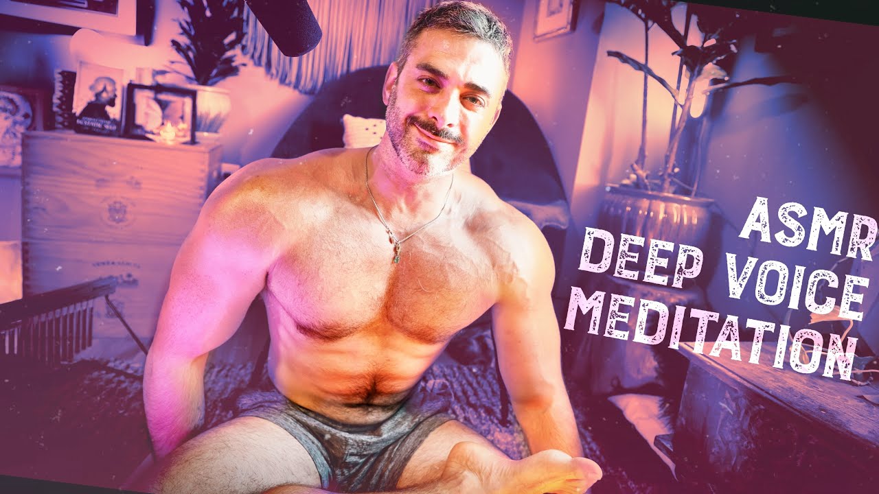 ASMR Bass Voice | Meditation Sound Bath