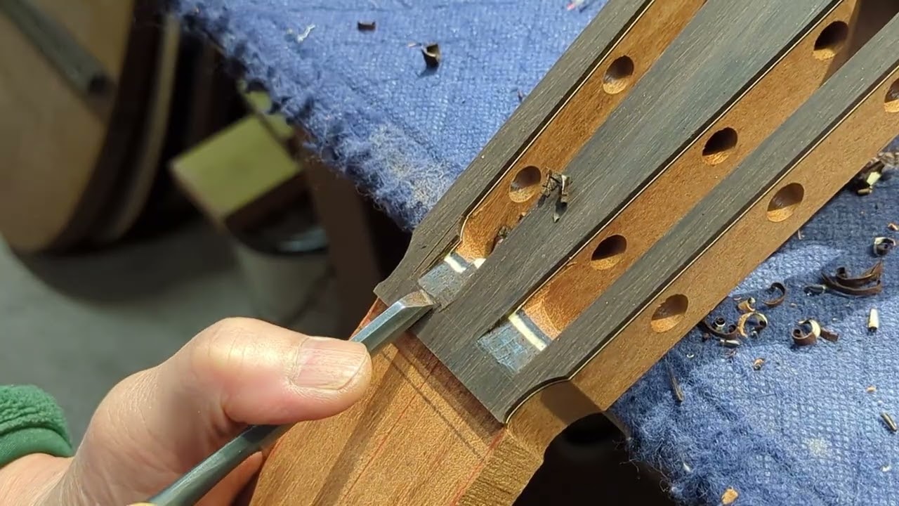 Teramachi Guitar / ヘッドの加工