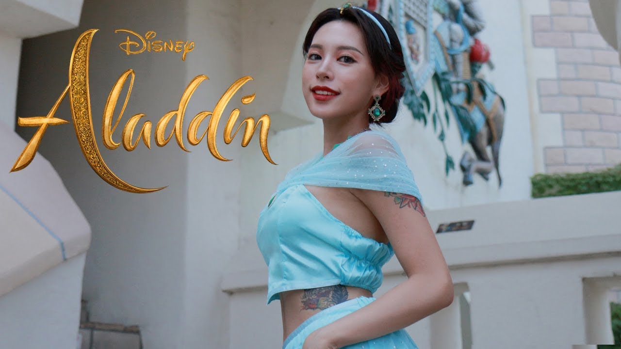 알라딘 자스민 메이크업하고 롯데월드 가봤습니다. ㅋㅋㅋ [ENG SUB] Aladdin JASMINE Makeup & Lotte World VLOG!