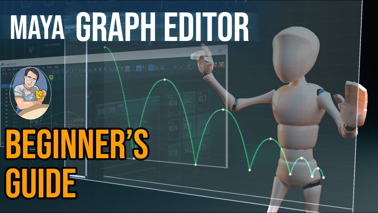 Maya Bouncing Ball Tutorial + Graph Editor Explained | A Step by Step Guide