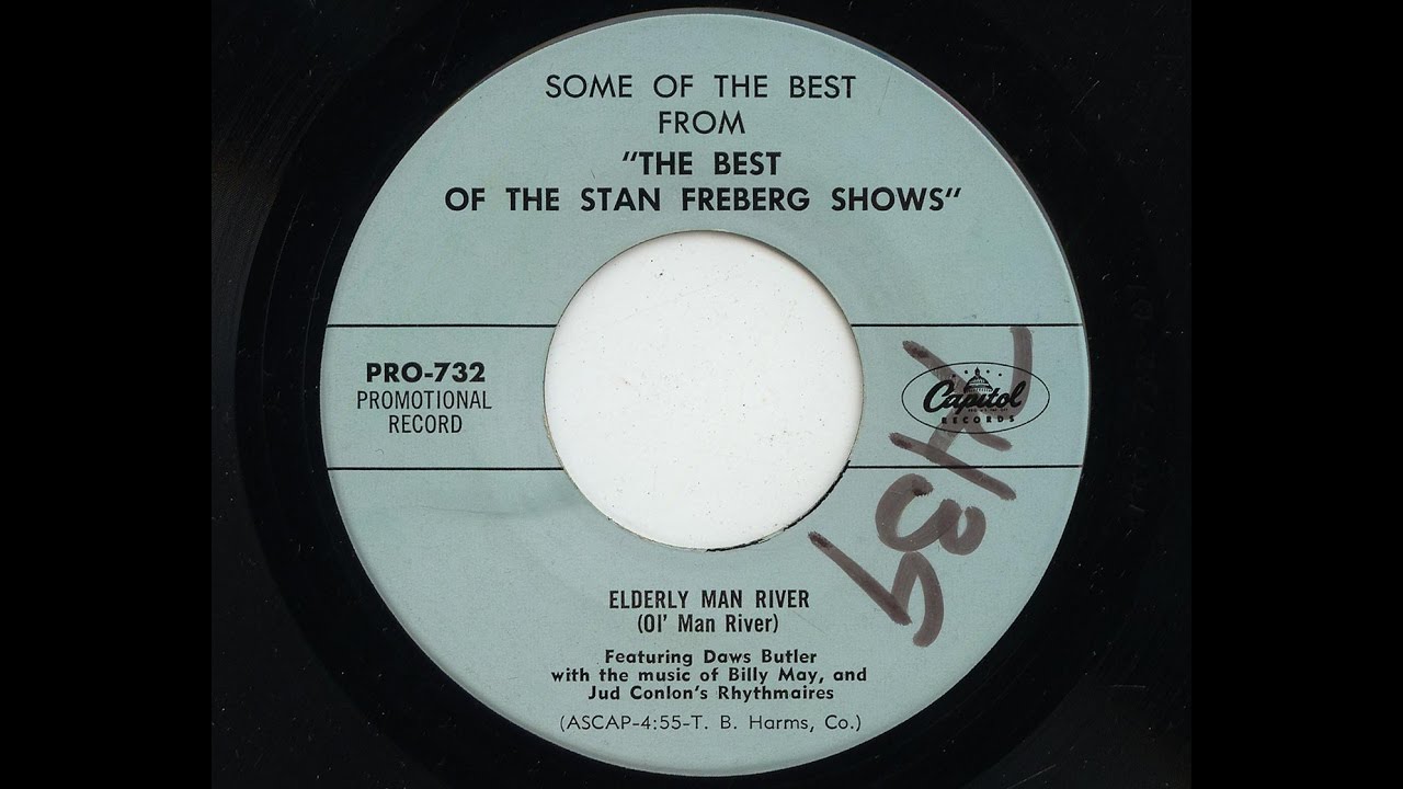 Stan Freberg 'Elderly Man River' 1957 45 rpm