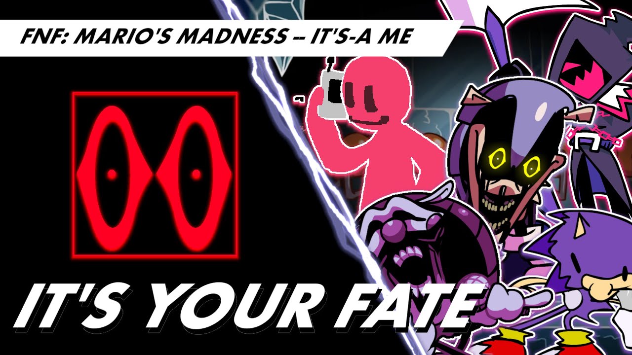 It's Your Fate || It's-a Me but D-Sides Guests Sing It || FNF: Mario's Madness V2 x D-Sides