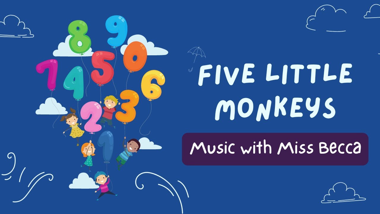 Music with Miss Becca: Five Little Monkeys