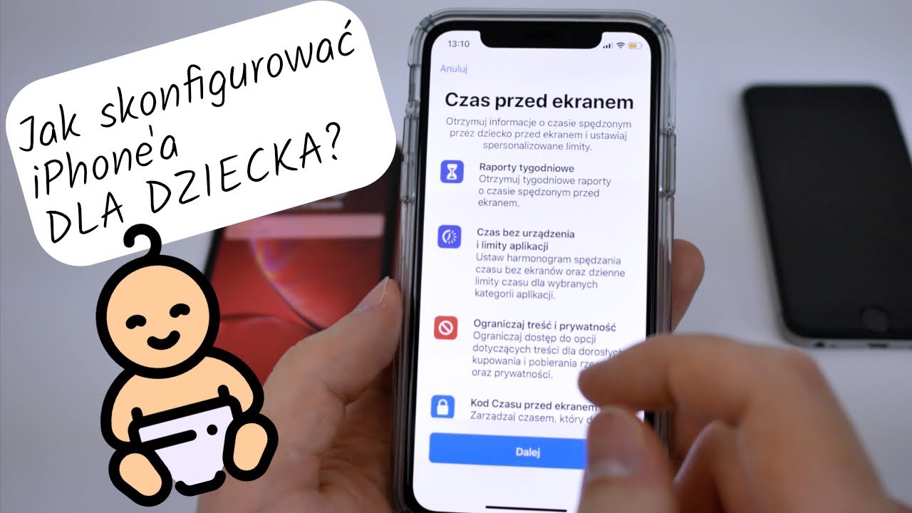 📱 iPhone DLA DZIECKA 🤱- jak skonfigurować ?