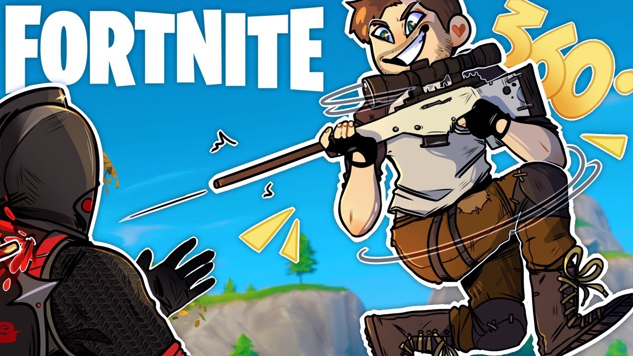 360 NO SCOPES for VICTORY ROYALES in Fortnite: Battle Royale (Sniper Shootout Funny Moments)