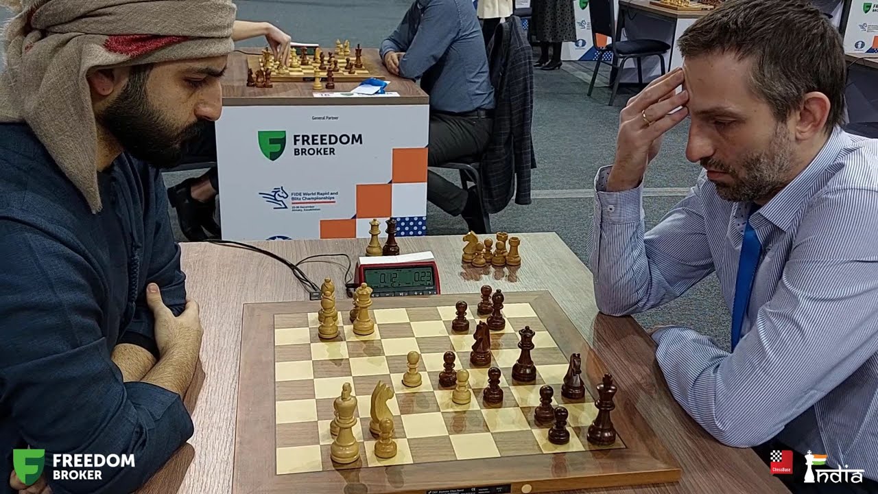 Was that pawn sacrifice opening preparation? Salem vs Grischuk | World Blitz 2022