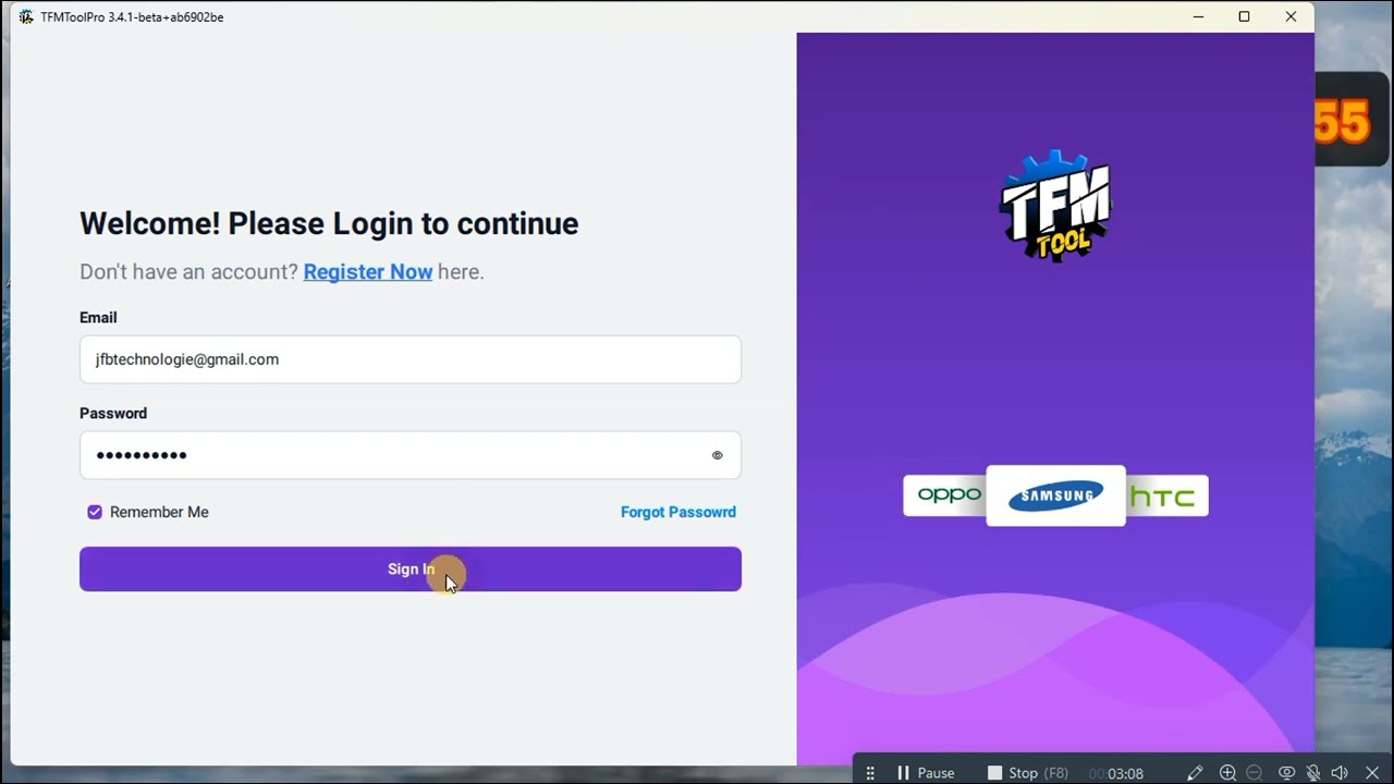 TFMTOOL PRO/  ANT-CRACK / MDM TECNO INFINIX