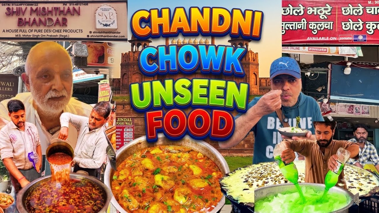 116 Years Old Unseen Foods Of ChandniChowk | मलाई चाय | Pure Milk Cake| Nagori Halwa | Satvik Thali|