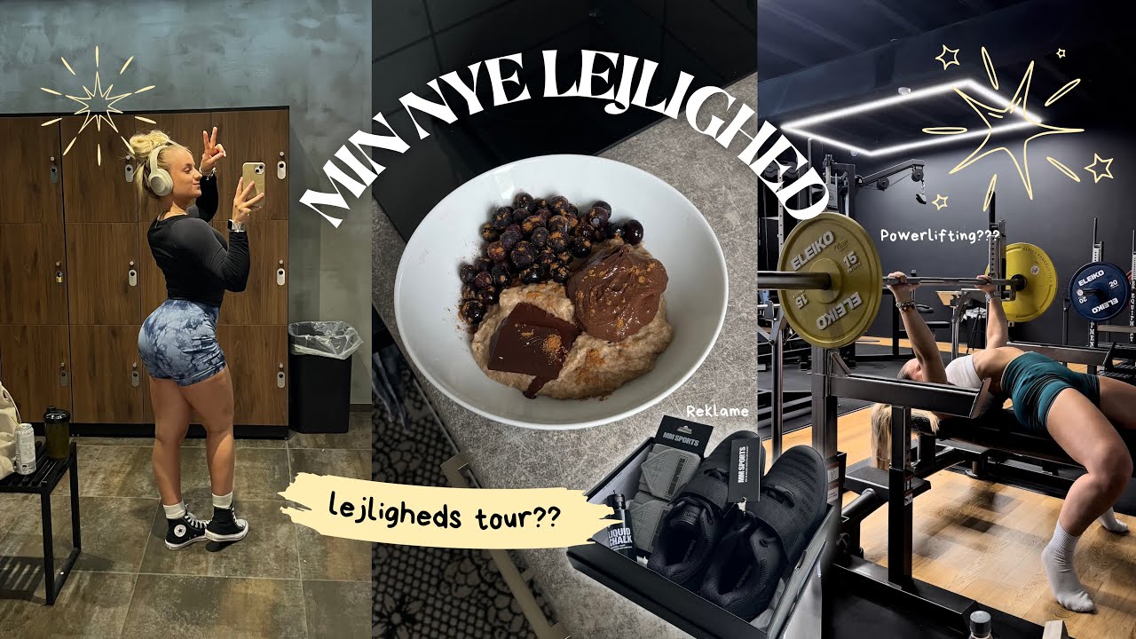 Viser jer rundt i min nye lejlighed!!!