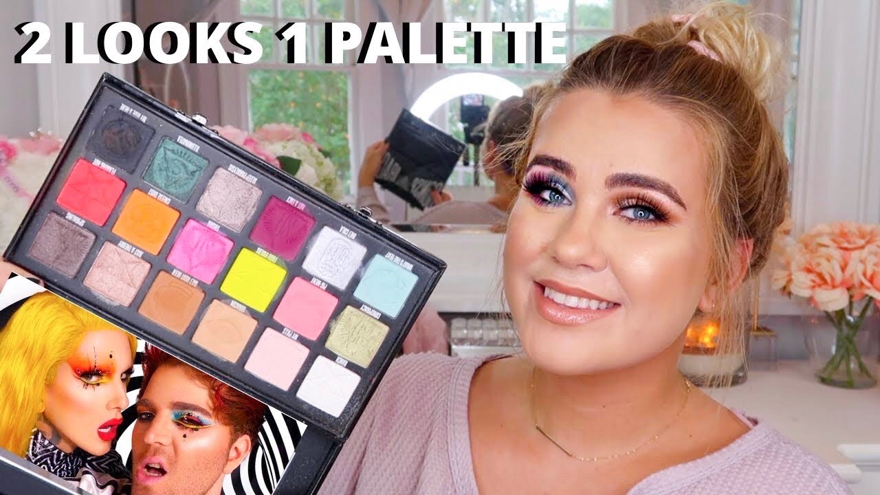 2 LOOKS 1 PALETTE - SHANE DAWSON X JEFFREE STAR CONSPIRACY PALETTE