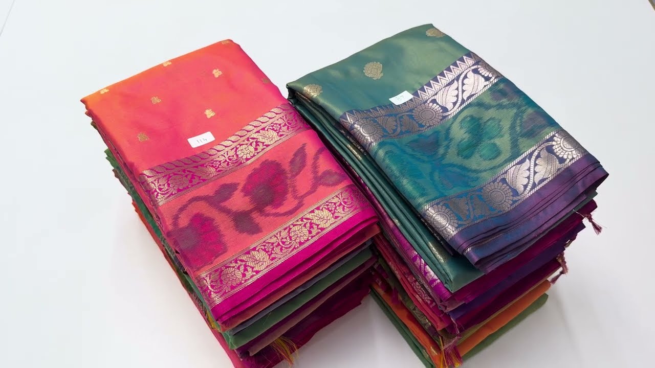 Fancy soft silk sarees | free shipping | Varnaa Sirumugai