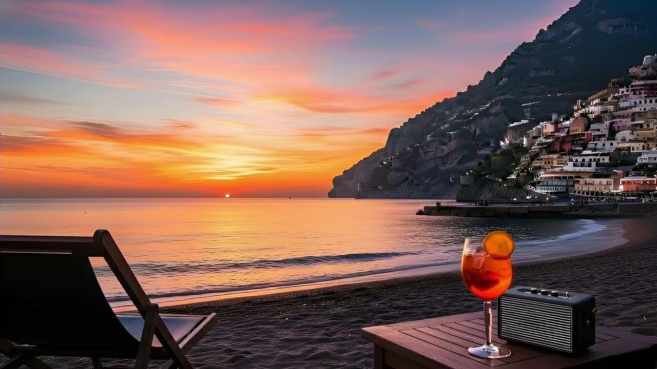 Amalfi Coast Sunset Lounge | Italian Lo-Fi Chillout for Relaxing Evenings