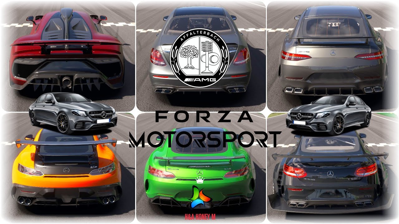 Top Fastest Mercedes AMG Cars - Forza Motorsport | Stock Top Speed Battle