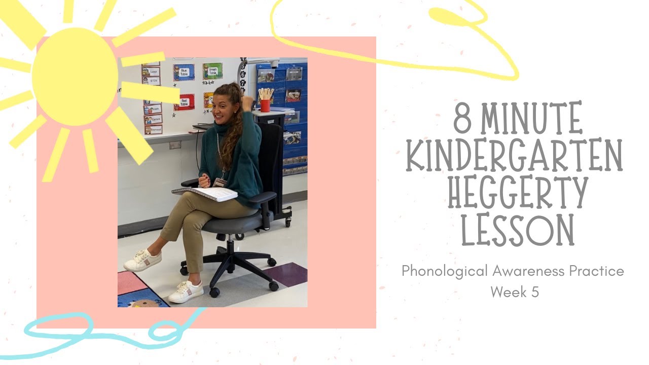 8 Minute Phonological Awareness Heggerty Lesson