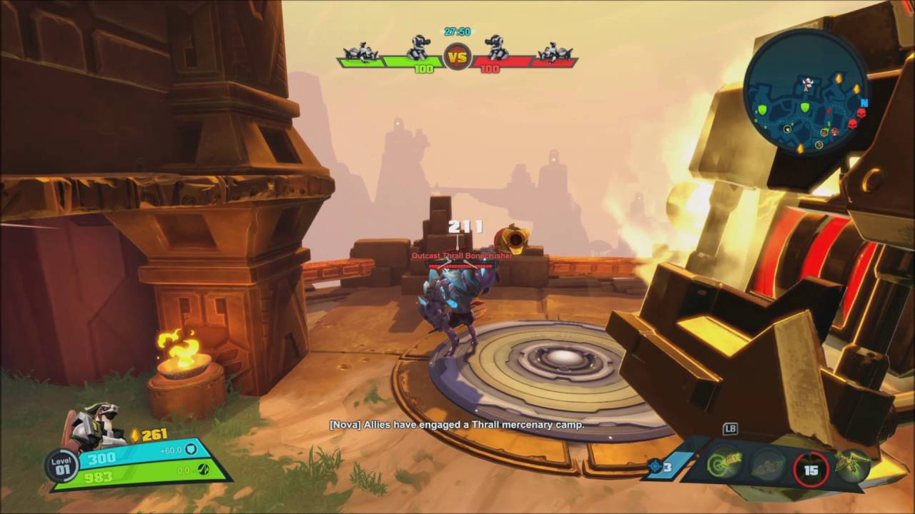 Battleborn - Benedict Quick Incursion on Monuments