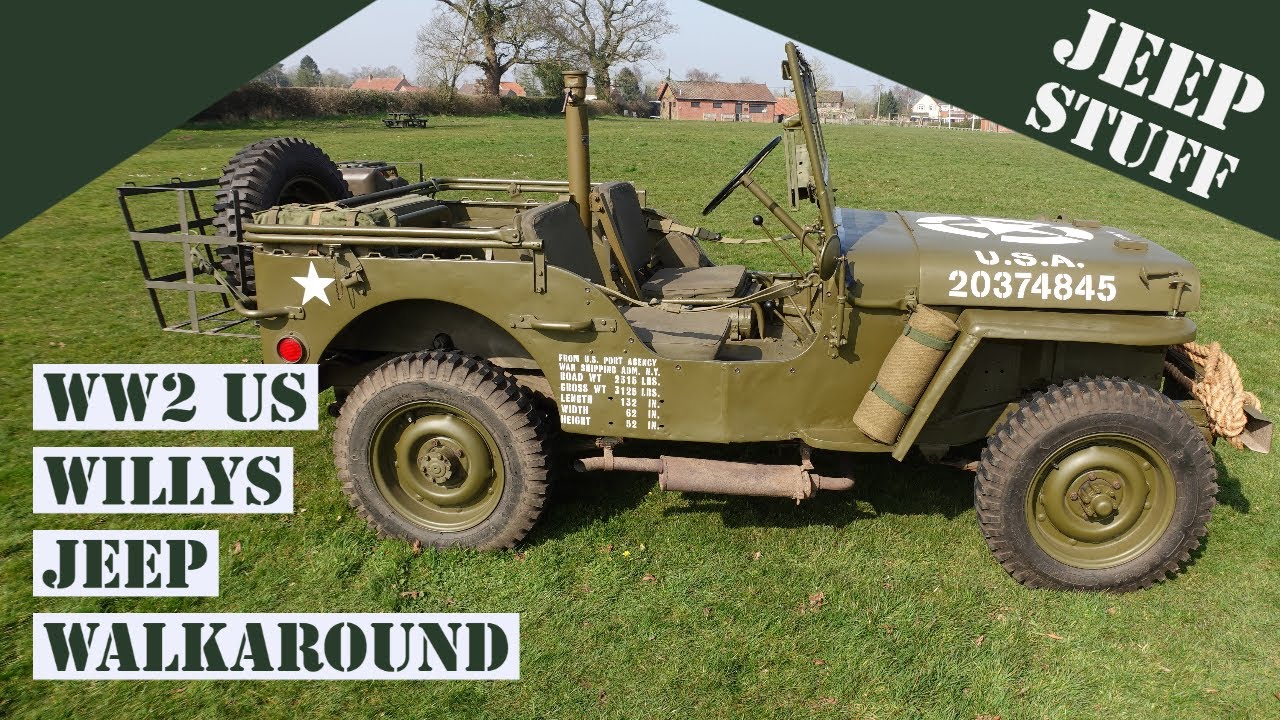 WW2 US Willys Jeep walkaround