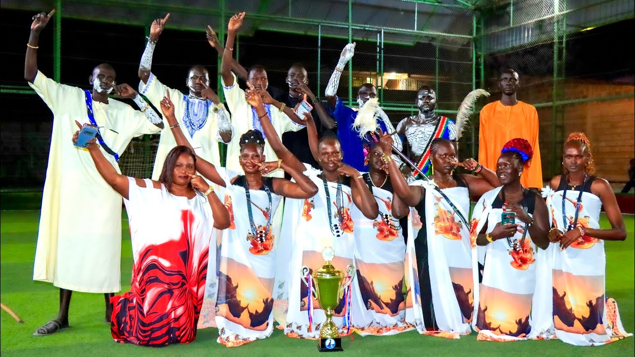 Loor de celebration Champions Ciec Manyiel’s victory in LSPT first edition Green park in Nairobi 
