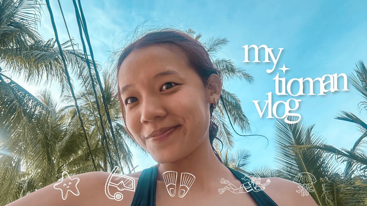 DIVE VLOG 🔆 basic open water certification, tioman island, malang rock