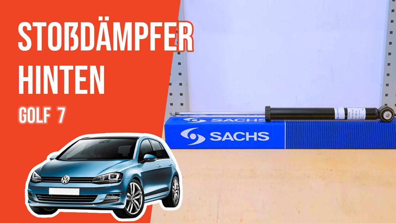 Wie Golf 7 Stoßdämpfer hinten wechseln ➿
