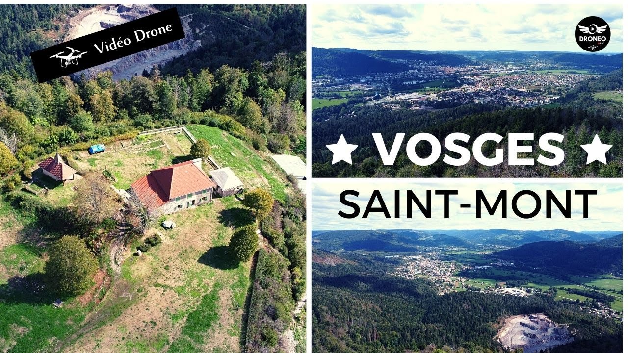 Le Saint-Mont en Drone - Vosges