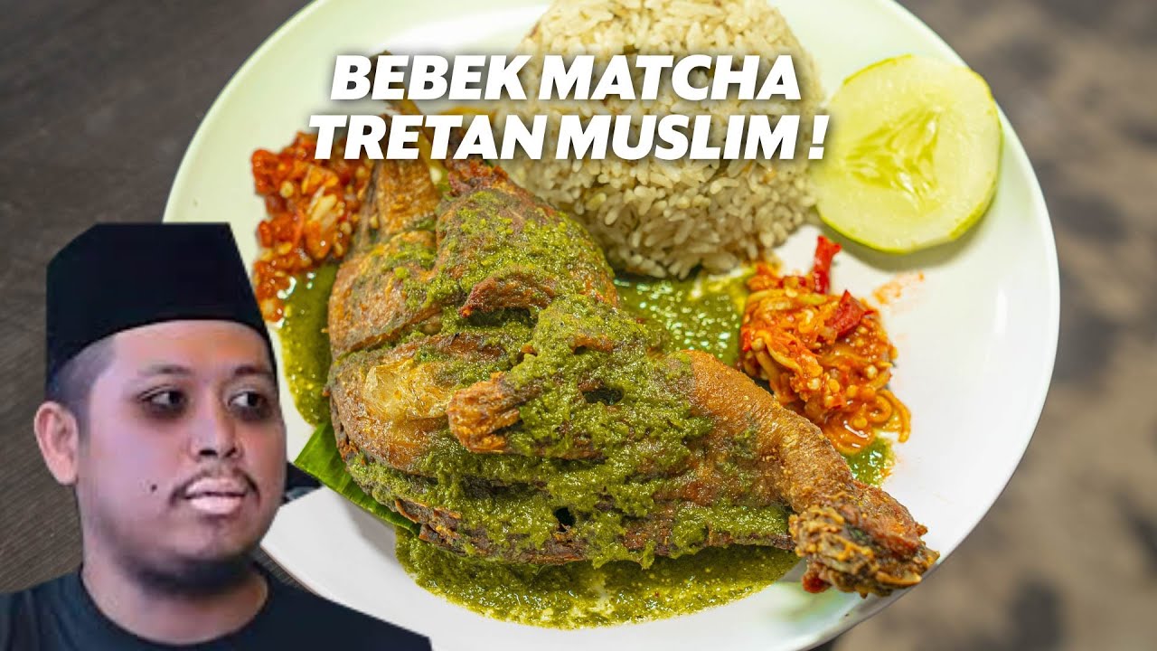 TRETAN MUSLIM JUALAN BEBEK MATCHA DAN AYAM ARAB ?! SAD FOOD GA YA?