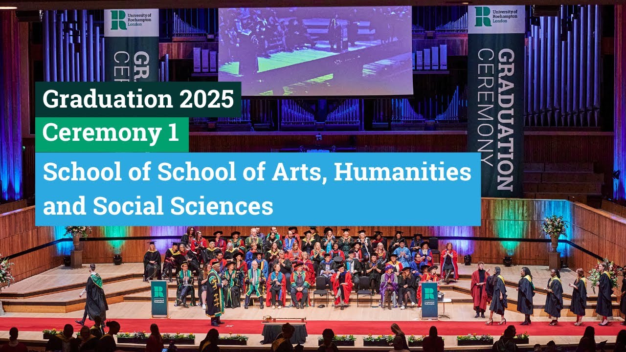 Ceremony 1 |  School of Arts, Humanities and Social Sciences