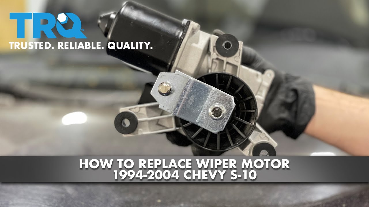 How to Replace Wiper Motor 1994-2004 Chevy S-10