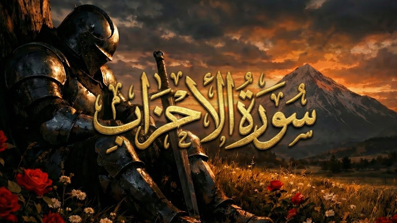 سورة الأحزاب كاملة || القارئ محمد اللحيدان || Surah Al-Ahzab 