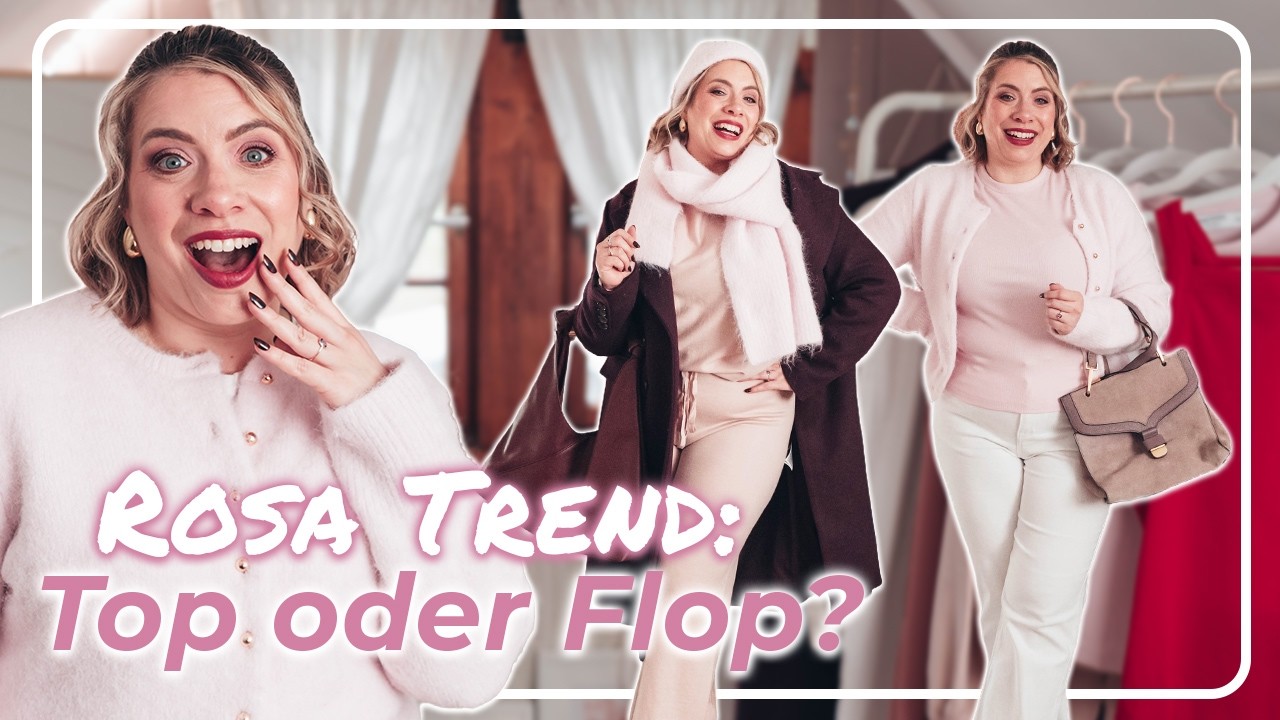 Trend-Check: Rosa & Rot kombinieren? 😱 Amazon Haul & Styling Tipps 2026 🎀