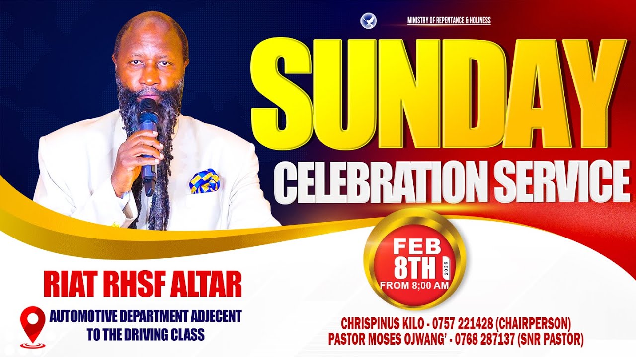 RIAT COLLEGE RHSF ALTAR SUNDAY SERVICE 8TH FEB, 2026