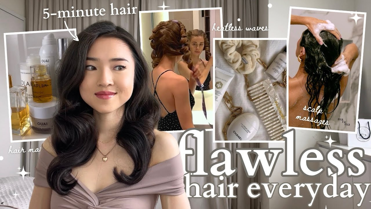 Haircare Habits for FLAWLESS Hair (even if it&rsquo;s humid)✨low maintenance tips, growth & styling hacks