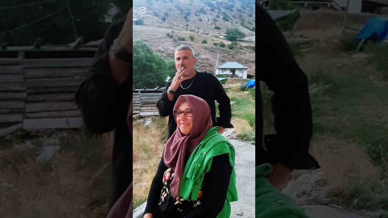 Erzurum Şenkaya Beşpınarlar Akşam üstü köy içi gezinti