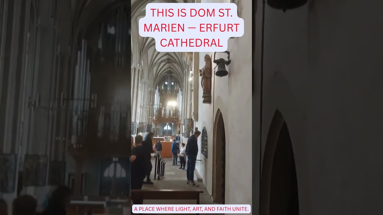 Dom St  Marien #ErfurtCathedral #GermanyTravel #Shorts