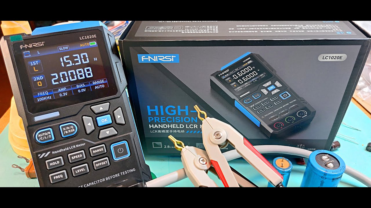RLC измеритель. FNIRSI LC1020E в твою мастерскую. Электроника и мир измерений.