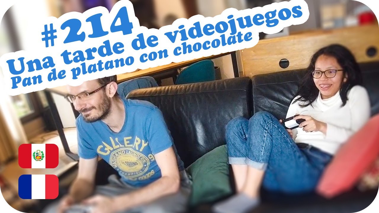 🎮 Una tarde de videojuegos, Pan de platano con chocolate 🎮 ~ UNA PERUANA EN FRANCIA